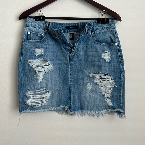 Forever, 21 denim mini skirt - Picture 1 of 6